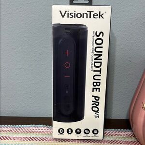 SoundTube Pro V3 Waterproof Bluetooth Speaker - Black
New, never opened or used